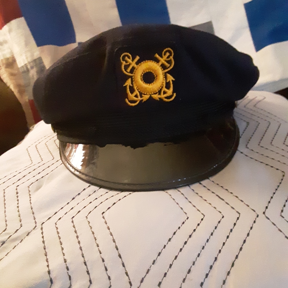 Vintage Yacht Skipper Cap
